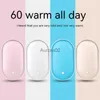 Ruimteverwarmers Winter Mini Handwarmer Verwarmingsmatras USB Oplaadbaar Handige Warmer Verwarmingszak Mini Cartoon Pocket Cartoon Elektrische Kachel Oorlog YQ231116