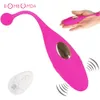 Huevos/Balas Control remoto inalámbrico Vibrador de huevos de bala Vibrador Juguete sexual para mujer Estimulador de clítoris recargable Vibrador de bolas vaginales 231116