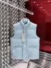 gilet imbottito di design gilet isolante plus size lusso uomo donna piumino spesso cappotto giacca senza maniche gilet imbottito piumino con cerniera piumino cappotti imbottiti