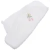 Cadeau Wrap Salle de bain Serviette à main Tulipe Mouchoir brodé Foulard Handerpants Serviettes décoratives Fibre Suspendue Mariage