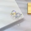 Küme Yüzük Kore Moda Yaratıcı Tasarım Sense Yüksek Kaliteli Geometrik Mektup O Açılış Ring kuyruğu Ziyafet Kadın Mücevherleri 2023