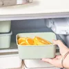 Servies 600ml Keuken Maaltijdvoorbereidingscontainers Groenten Fruitsalade Vershoudkom Met Deksel Bento Lunchbox Herbruikbare Koelkastdoos