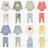 Rompertjes Peuters Baby Jongens Rompertjes Bobo Herfst Kinderen Meisjes BC Baby Meisje Mooie Cartoon Patroon Onesie Kleding 231115