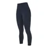 LL011 Einfarbige Damen-Yogahose, hohe Taille, Ausrichtung, Sport-Fitness-Set, Strumpfhosen, elastische Fitness, Damen-Outdoor-Sport-Yoga-Leggings, Strumpfhosen