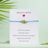 Bracelets de charme Mode Shell Conch Handrope Simple Frais Océan Série Bracelet Bijoux Pour Femmes Fête Anniversaire Cadeau Accessoires
