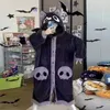 Women's Sleep Lounge Kaii Cartoon Bat Y2k Plush Pajamas Anime Cloak Sleepwear Come Halloween Cloak For Adults Winter Pajamas Women Blanket Cape zln231116