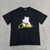 デザイナーファッション服ラグジュアリーTシャツ皮質デーモンISLサマー夏新規bゴールデン歯犬プリントルースリラックスした綿の短袖Tシャツファッションメン