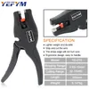 Pliers Automatic Wire Stripper and Cutter YE-D10 2 in 1 Heavy Duty Tools for Stripping Cutting 0.03-10mm² 32-7AWG 230414