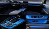 For Mazda cx5 20172019 Interior Central Control Panel Door Handle 3D5D Carbon Fiber Stickers Decals Car styling Accessorie9829654