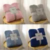 Partihandel Polar Fleece Throw Filt mjuk resa 150*200 cm filtar Solid Color Bedstred Plush Cover For Bed Soffa Warm Gift