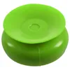 Accessoires d'horloges 7cm étanche cuisine salle de bains douche horloge ventouse mur vert