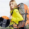 Açık Çantalar 50L Dağcılık Sırt Çantası Kamp Çantası Su Geçirmez Yürüyüş Backpacks Sport Hewolf Tırmanış Sırtı