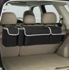 Organisateur de coffre de voiture sac de rangement de banquette arrière haute capacité multi-usage en tissu Oxford organisateurs de dossier de siège de voiture accessoires intérieurs QC47282451442