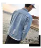 Men's Jackets 2023 Blue Denim And Coats Slim Fit Jeans Spring Autumn Vintage Outwear Casual 3XL