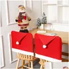 Christmas Decorations Red Chair Er For Christmas Drop Delivery Home Garden Festive Party Supplies Dhcoo