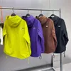 Bird Family Element 2023 Autumn New Men's Functional Jacket Coat Long Sleeve Three Prevention Hooded Stand Neck Loose