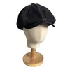 Berets Navy Blue Cowboy Sboy Cap Men Women 8 Panel Ivy Flat Driver Baker Boy Sun Protection Gatsby Beret Hats BLM288