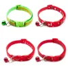 Dog Collars Christmas Pattern Cat Collar Cute Pet Personalized Necklace Harness Accessories Shop Kitten Puppy Supplies