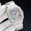 Luxury Watch Diamond Watch Mens Automatic Mechanical 40mm Sapphire Business Women Wristwatch High-end rostfritt stålbälte