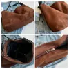 Kvällspåsar 4 färg stor kapacitet crossbody väska messenger frostad axel hippie väska boho 231115