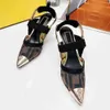 2023 Topselling Famous Brand Party Sandals Ladies Classic Luxury Casual Wedding Embroidered Shoes Women's Summer New Loafers Girl High Heels
