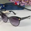 Małe okulary przeciwsłoneczne pszczół GG0358S Women Designer Moda Klasyczne okulary przeciwsłoneczne Travel wakacje okulary przeciwsłoneczne Masowe okulary rozmiar 58-18-140