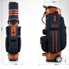 Golf Bags PGM Golf Bag Portable Golf Clubs Stand Bag Big Capacity Tripod Rack Bag MultiPurpose Aviation Packages Wheels Code Lock QB040 231115