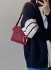 Bolsos de noche, bolso de hombro cuadrado pequeño de charol Vintage para mujer, bolsos de mano Retro a la moda de Color sólido para mujer, bolsos de mano Retro para mujer