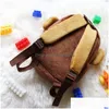 Backpacks Cartoon Kids Plush Mini Garten Schoolbag Animal Backpack Children School Bags Girls Boys 220425 Drop Delivery Baby Materni Dhfhy