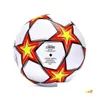 Palloni 2023 2024 Pallone da calcio campione europeo di alta qualità 23 24 Finale di lega Kyiv Pu Taglia 5 Granes Calcio antiscivolo Drop Delive Dhiwg