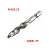 Matkap Bitleri 6 PCS/SET EL TAP MATKAK HEX SHANK HSS Vidalı Spiral Nokta Metrik Fiş Bitleri M3 M4 M5 M6 M8 M10 Bırak Teslimat Ev Gard DHXW8