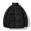 Parkas pour hommes Veste d'hiver Hommes Parkas Épaissir Manteau chaud Hommes Col montant Couleur unie Parka décontractée Femmes Mode Nouveau Streetwear 5XL J231116