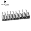 Tournevis 80mm Longueur Deepen Power Nut Driver Drill Bit Set 5.5-19MM Impact Socket Adapter for Tools 6.35MM Hex 15Pcs / 10Pcs 230414