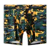 Sous-vêtements respirants pour hommes, short de Camouflage, sous-vêtements, Boxer, culotte de sport, taille moyenne, idéal pour un style de vie actif