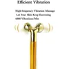 Dispositivi per la cura del viso 24k Gold Lift Bar Roller Vibrazione Dimagrante Massaggiatore Stick Strumento vibrante per la pelle di bellezza 231115