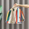 Jassen Baseballjack voor jongens Windscherm Cartoon Beer Meisjes Koreaanse stijl Jas Kinderkleding Bovenkleding