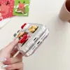 Custodie di lusso Coreano Simpatico cartone animato 3D Orso di Natale Albero Bordo onda Custodia per iPhone 15 14 13 12 Pro Max 11 15plus Bella alce Custodia morbida antiurto
