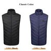 Gilets pour hommes 2/4/9/13/17 chauffage multi-zone gilet chauffant rapide hommes/femmes hiver chasse en plein air vestes chauffantes grande taille S-6XL gilet chauffant 231116