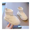 Boots Kids Shoes Toddlers Baby Classic Sock Warm Boys Girls Sneaker Children Plush Booties Designer Snow Boot Drop Delivery Maternity Dhitj