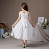 Girl Dresses Girl's Applique Sleeveless Kids Birthday Party Pageant Gowns Weddings First Communion Elegant