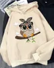 Felpe con cappuccio da uomo Felpe Hirsionsan Kawaii Cartoon Print Donna Abbigliamento sportivo oversize Felpa femminile Cute Graphic Fleece Abbigliamento da donna 2023 231116