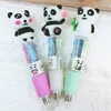 180pcs mini cute panda silicone أربعة ألوان ربة قلم إعلان الكرة الكرة penplointpen