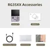 게임 컨트롤러 Anbernic RG35XX 콘솔 레트로 핸드 헬드 3.5 인치 IPS 화면 듀얼 카드 슬롯 128G 30000Game 미니 휴대용 콘솔 플레이어 Linux