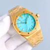 Audemar Pigeut Box AP Watch Auto z mężem Designer Wristwatch 5du1 Menwatch Znakomita jakość Szwajcarskie ruch mechaniczny Uhr Transparent Stal Strap Montre Royal