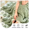 Blankets Soft Velvet Style Winter Warm Blanket For Bed Artificial Lamb Cashmere Weighted Comfortable Warmth Quilt Comforter 231115