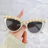 Zonnebril Mode Luxe Juwelen Zonnebril Feestdecoratie Lady Shades Oversized Strass Cat Eye Diamond Voor Vrouwen