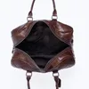 Plunjezakken echte lederen reistas voor mannen handbagage duffle casual weekend grote draagtas dames