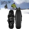 Sledding Lighten Up 1 Pair Mini Ski Skates Snow Shoes Mini Ski Skates for Snow Outdoor Adjustable Bindings Short Skiboard Snowblades 231116