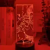 Nachtlichter Acryl 3D Licht Led Farbwechsel Nachtlicht Für Kinder Schlafzimmer Dekoration Anime X Lampe Geburtstagsgeschenk