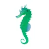 Aquariums Aquarium Artificial Luminous Seahorse Fish Tank Landscape Silicone Fake Floating Glow in Dark Ornament Home Decoration 231116